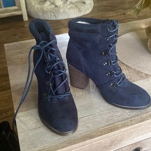 Brand New Navy Blue Boots $20